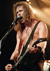 James Hetfield v devadesátých letech